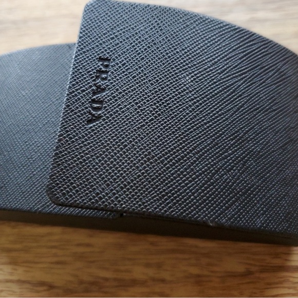 Prada black oversized sunglasses main image 4